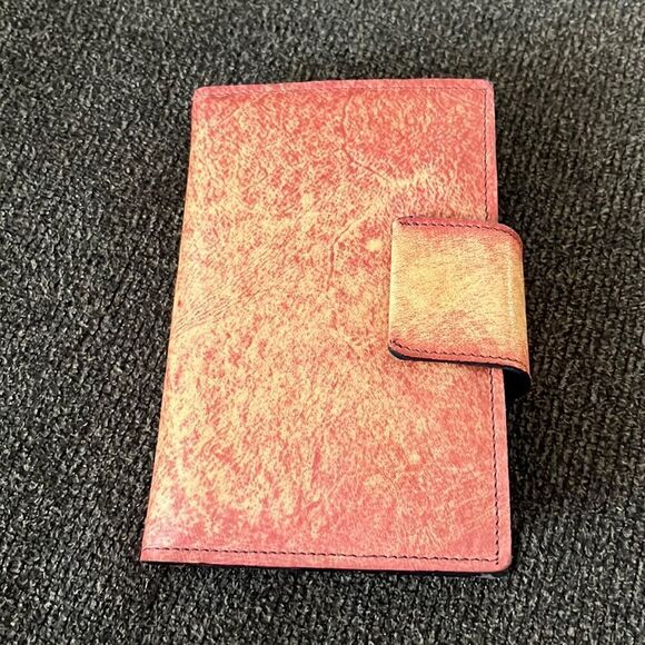 Playing Card Case - Fits Two Decks w/ Space for Pen & Notepad w/ Snap closure - Picture 1 of 12